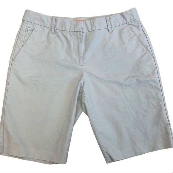 JOE fresh light gray Bermuda shorts Sz 8 - Picture 3 of 10